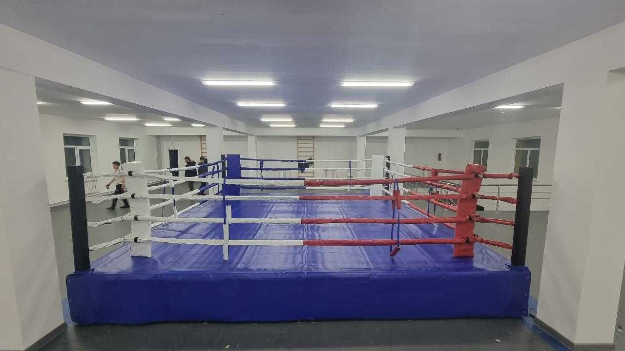 Ринг боксерский на растяжках 7м х 7м ПРОИЗВОДСТВА КАЗАХСТАН