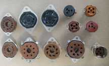 Lot socluri tuburi electronice