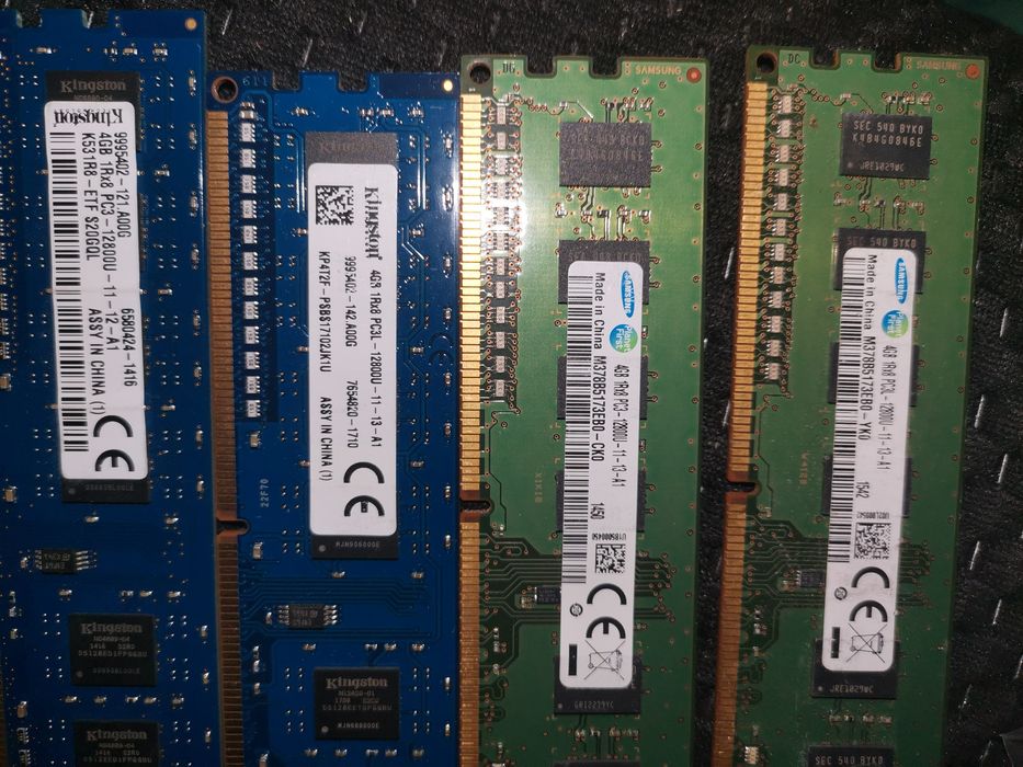 1/2/4/8 gb Ram ddr3 1666, 1860