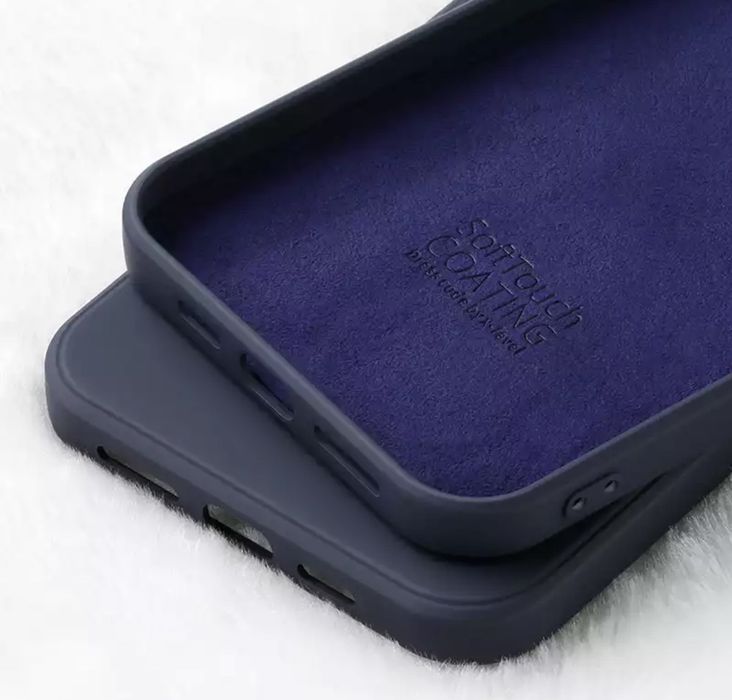 Husa Silk Case Silicon Slim Catifea Int Iphone 13/14/15/16E/16 PRO MAX