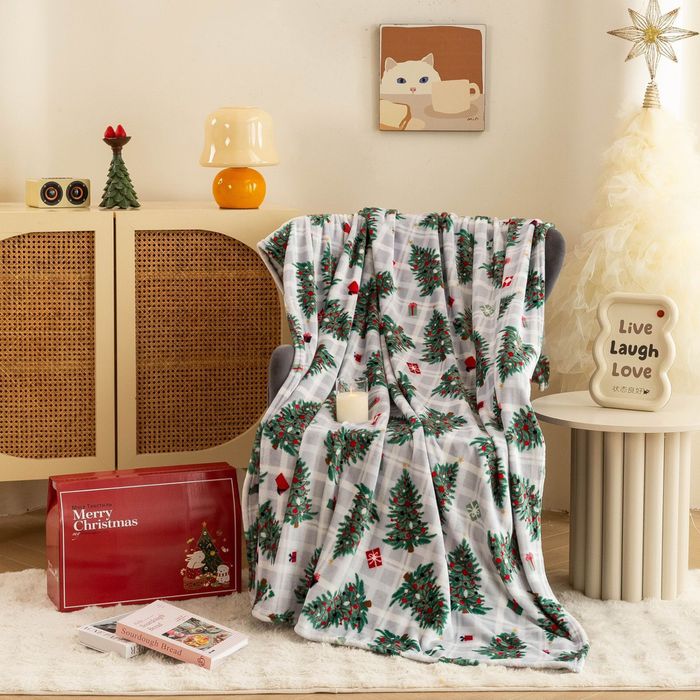 Новогодний плед