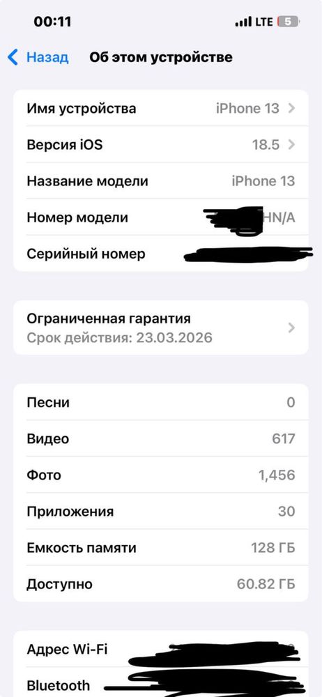 Iphone 13 128 gb