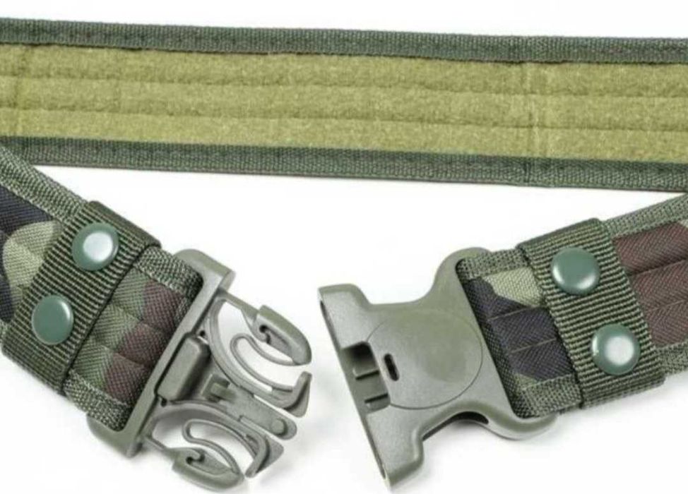 Centura / Curea tactica militara camuflaj, combat, vanatoare, pescuit