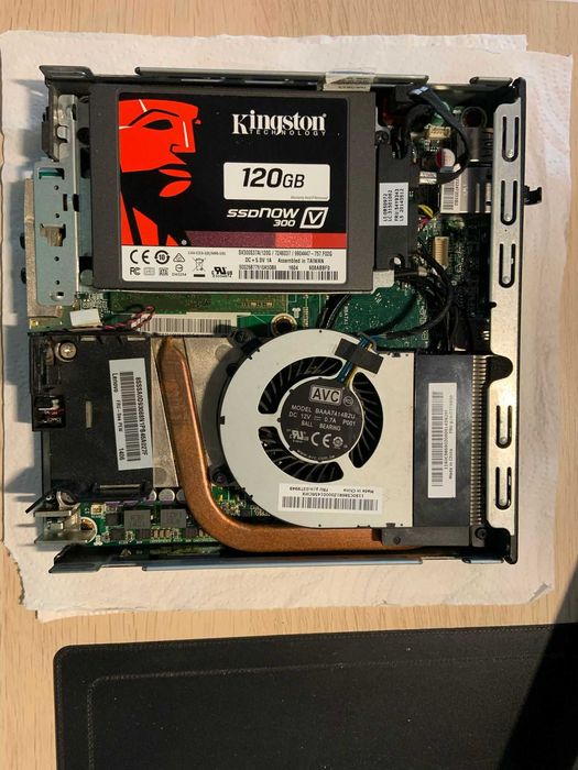 Mini PC Lenovo ThinkCentre M93p Tiny Core i5-4570T, 8Gb ddr3,  120Gb