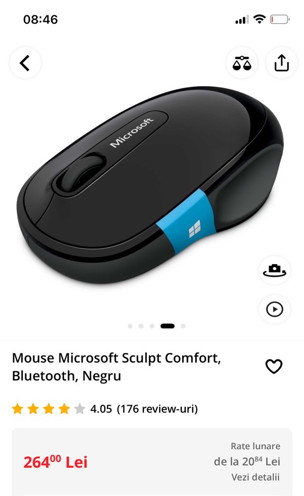 Mouse Microsoft Sculpt Comfort