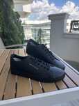Papuci Tommy Himfiger de piele Noi originali