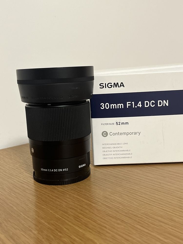 обектив Sigma 30mm f/1.4 DC DN Contemporary - Sony E
