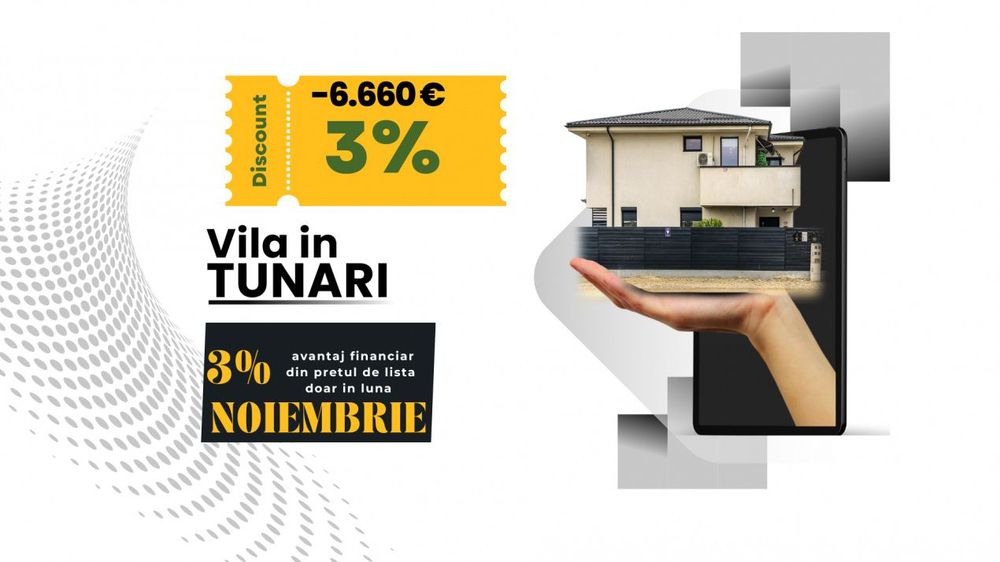 Vila de vanzare in Tunari – Acesta este locul unde continua povestea