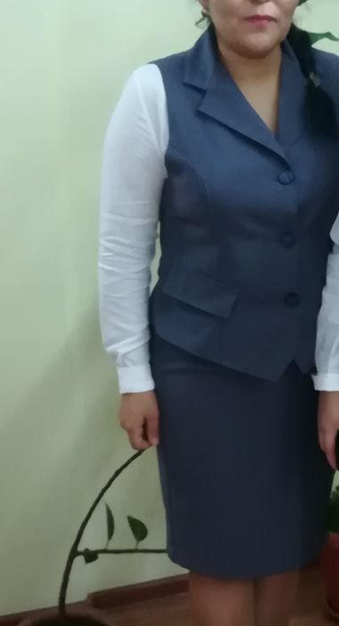 Костюм женский  серый