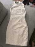 Rochie dantela alb