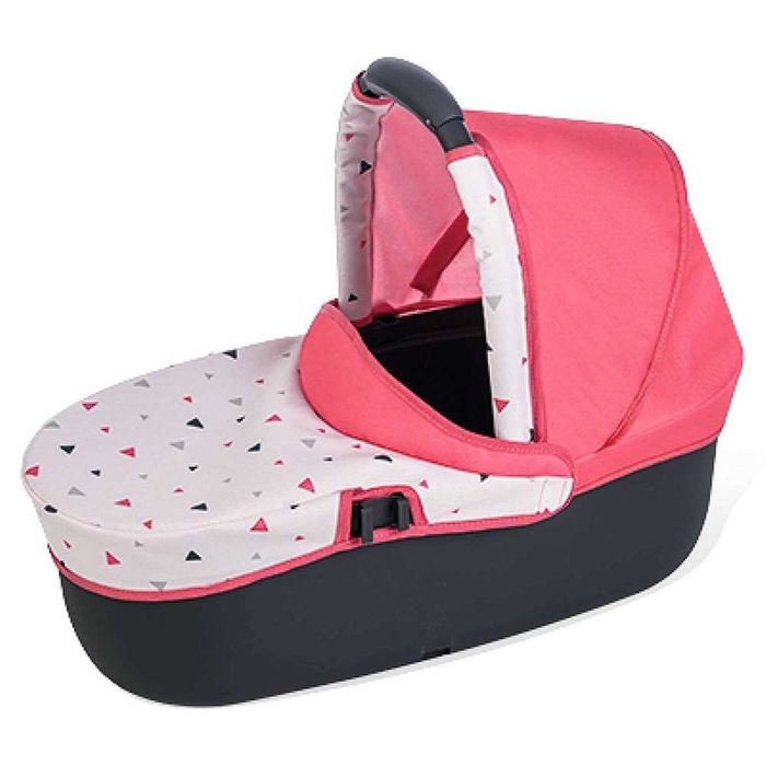 Carucior pentru papusi Smoby Quinny Combi 3 in 1 roz