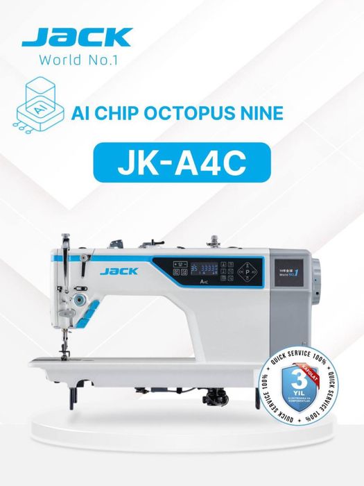 JACK A4C original yengi karobkada 3 yil kafolat va service xizmati