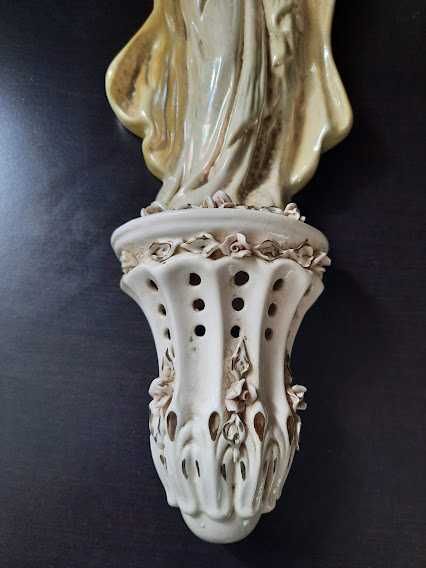 figurina porcelain manufactur Savu, Pianu de Jos, decor perete