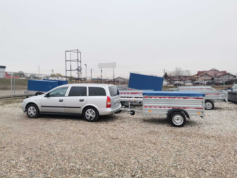 Remorca Auto 750 kg Repo Tandem Platformă Peridoc Trailer Atv Moto