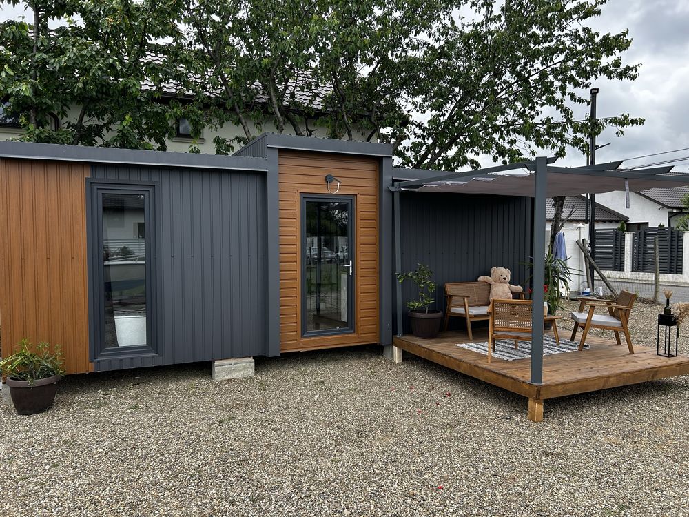 Tiny house, Casă transportabilă, casă de vacanță, bungalow