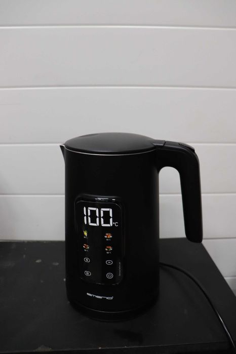 Чайник кана EMERIO, Неръждаема стомана 1,7L, 40-100C, Дисплей, 2200W