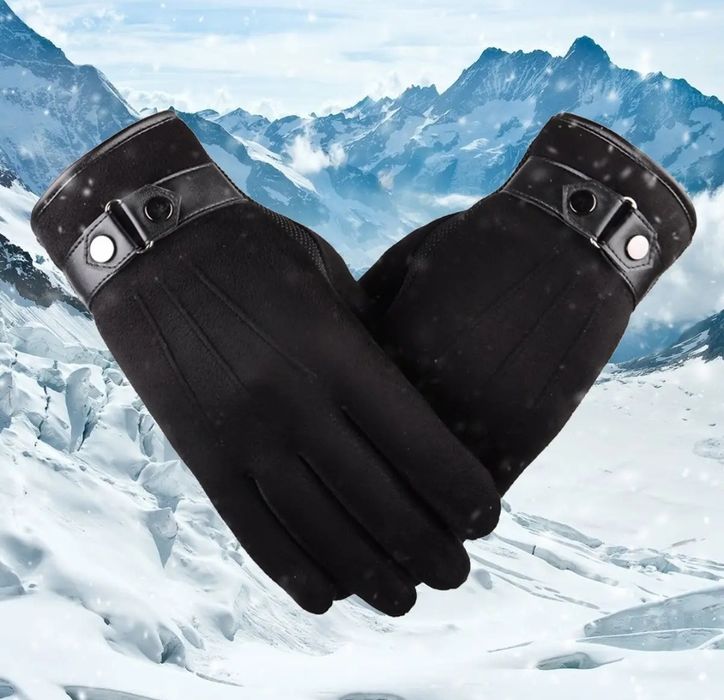 Перчатки мужские и женские сенсорные распродажа эко замша подарок