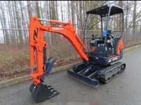 Inchiriez Miniexcavator kubota 1.8T 100 ron CUPA 25,40,45