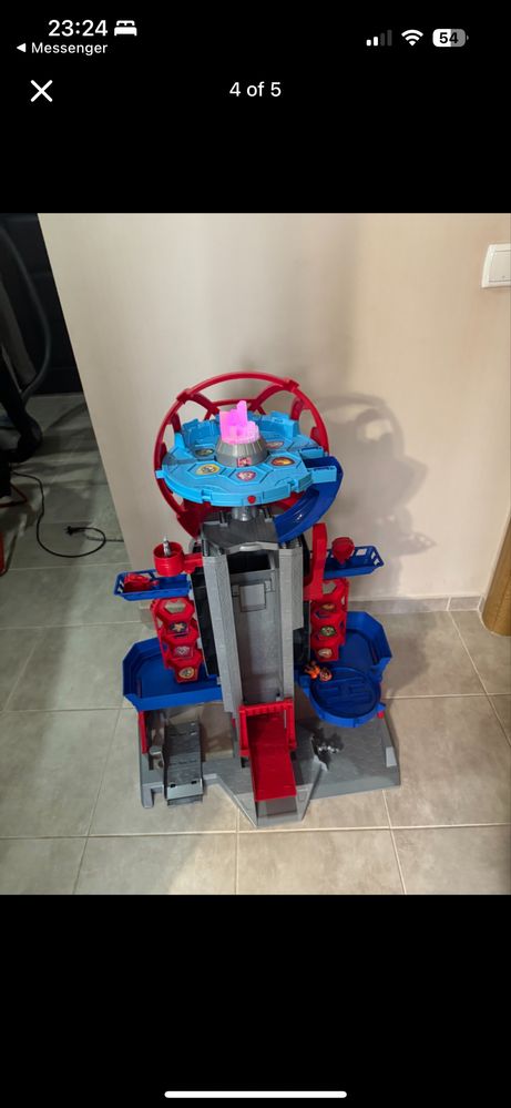 Продавам базата на Пес патрул - paw patrol city tower 6060353