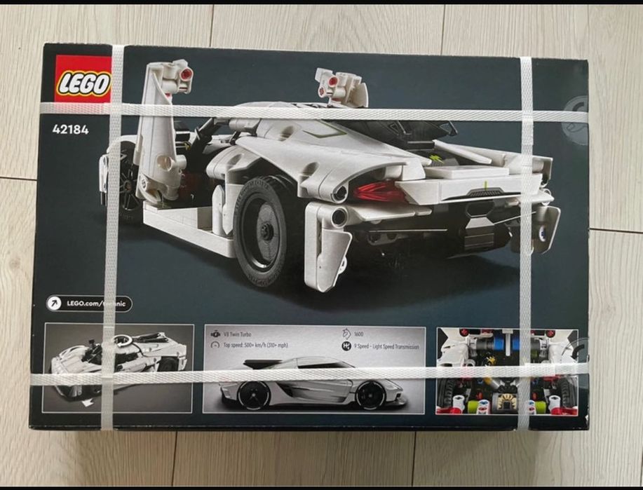 LEGO Technic Hipermasina Koenigsegg Jesko Absolut alba 42184