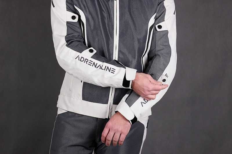 Лятно мото яке ADRENALINE MESHTEC 2.0 GREYпротектори и подплата