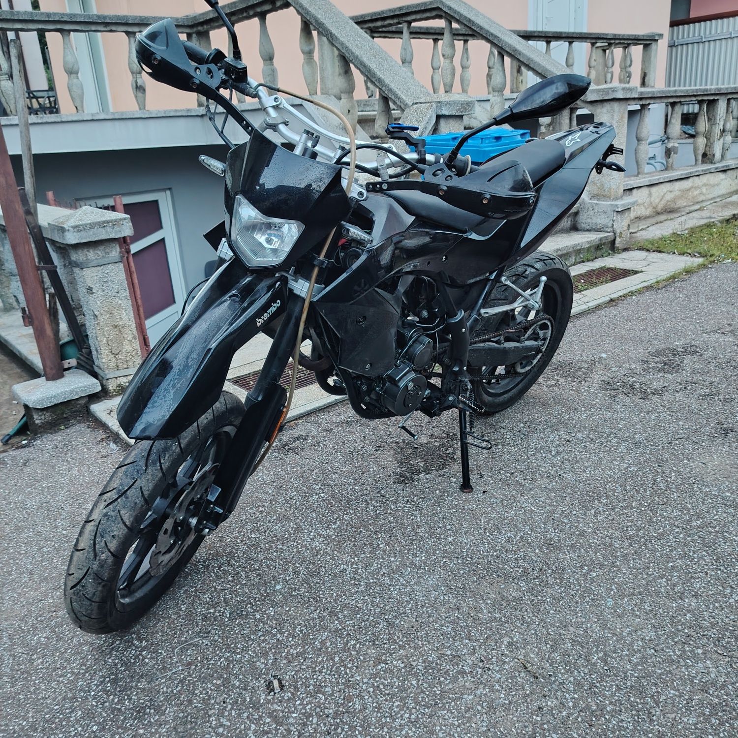 Supermoto KSR 125 înmatriculat pe România