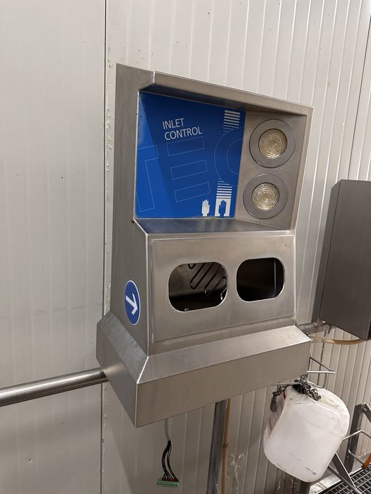 Stație automată de dezinfectare mâini, inox, profesional