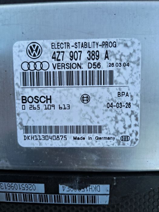 Calculator / modul ESP Audi A6 C5 Allroad 2000-2005 4Z7907389A