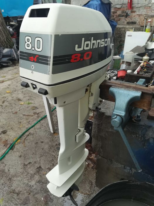 Мотор за Лодка-Извънбордови двигател, марка-Johnson-8кс