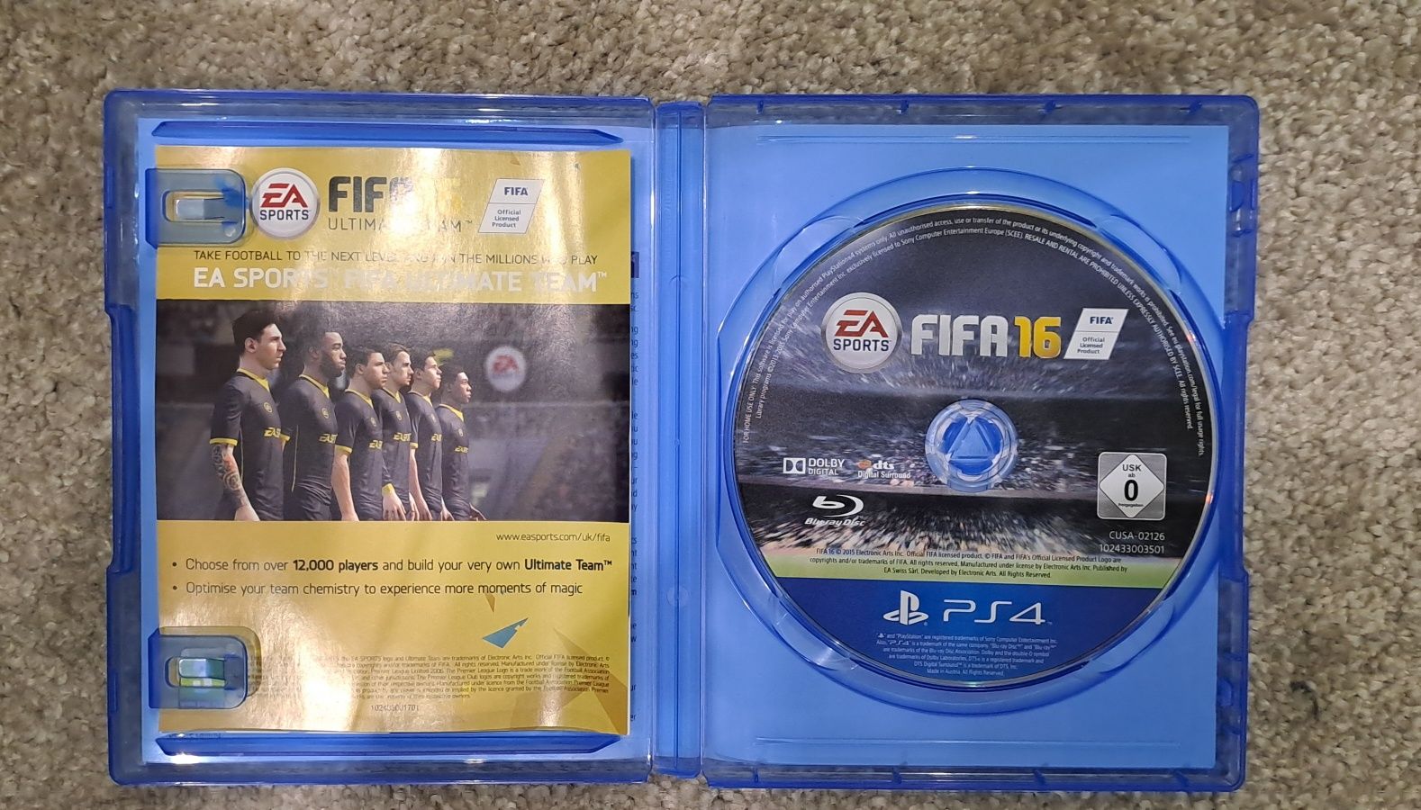 FIFA 16 FOR PS4 Отлична
