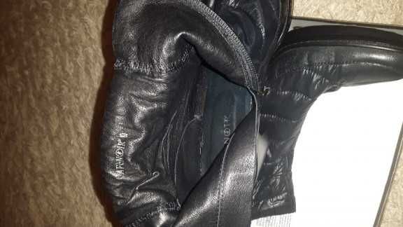 Botine iarna piele naturala si fas