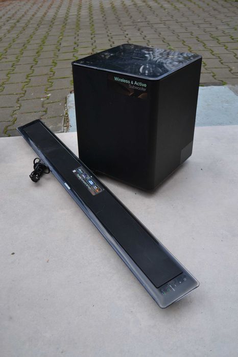 Soundbar Samsung HT WS1G/EDG  cu Subwoofer Wireless PS-WWS1 Defect