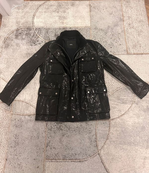 Jachetă Hugo boss de piele