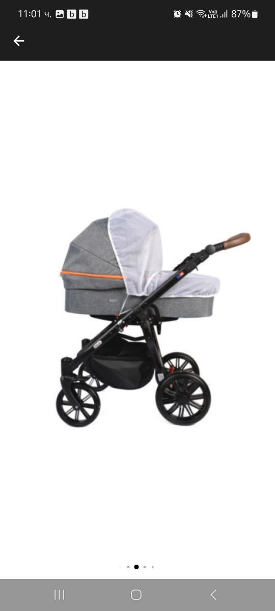 Детска количка за близнаци Dorjan quick twin  3 в 1