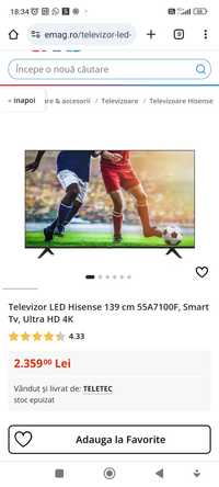 Televizor Hisense Ultra Hd