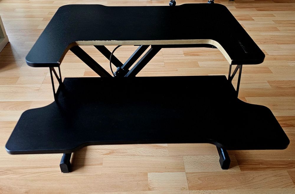 Suport reglabil de birou pentru laptop/monitor