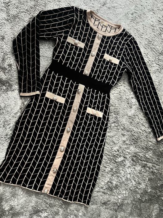 Rochie de seară tricotată călduroasă