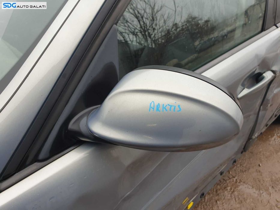 Oglinda Electrica Stanga Fara Pliere Rabatare BMW Seria 3 E90 E91 2004 - 2008 Culoare A34 Arktis Metallic