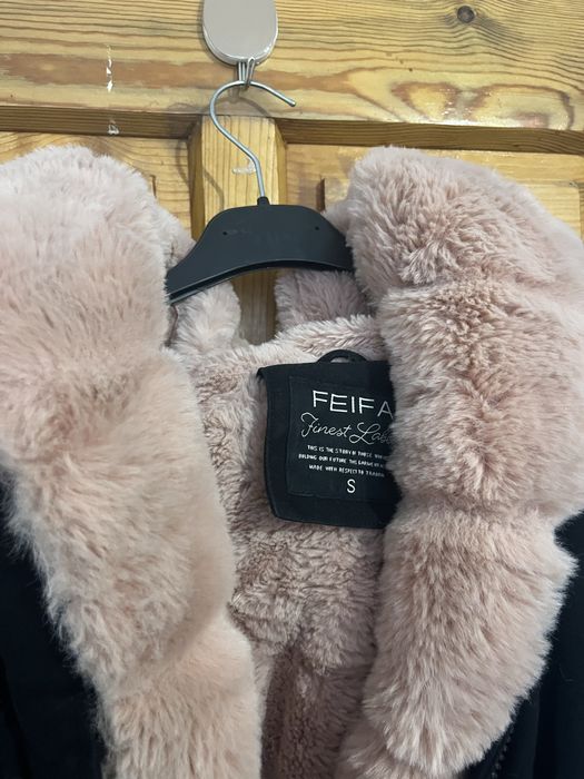 Плюшена парка р-р С