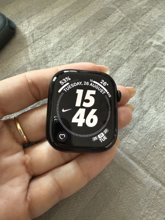 Apple Watch S10 46mm Aluminium Case S/M with Sport Band