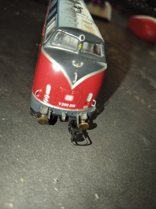 Locomotiva trenuleț Roco v200 035  dc in stare buna digitala