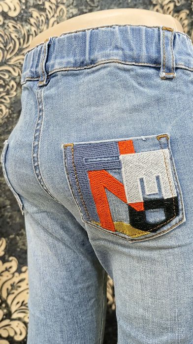 Джинсы на мальчика на 1,5-2,5 лет.От итальянского бренда Fendi