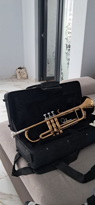 Vand Trompeta Ritmuller sau schimb cu un flugelhorn sau corn francez