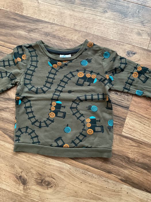 9 Детски блузи/бодита с дълги ръкави, размер 12-24 мес.