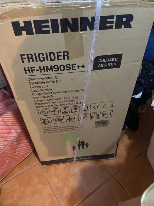 Vand frigider nou HF HM90sE++ HEINNER