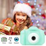 Camera foto copii, Toys Kids, baterie Li-Ion, LCD HD 2″, Verde
