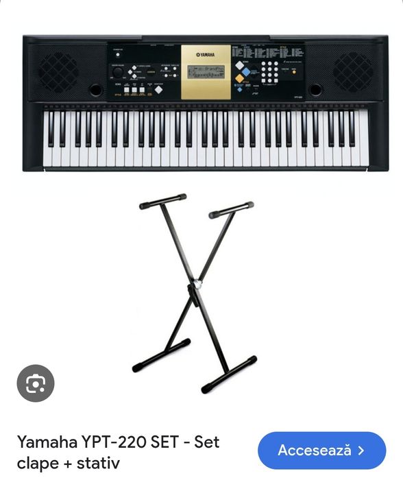 Keyboard Set Yamaha YPT-220