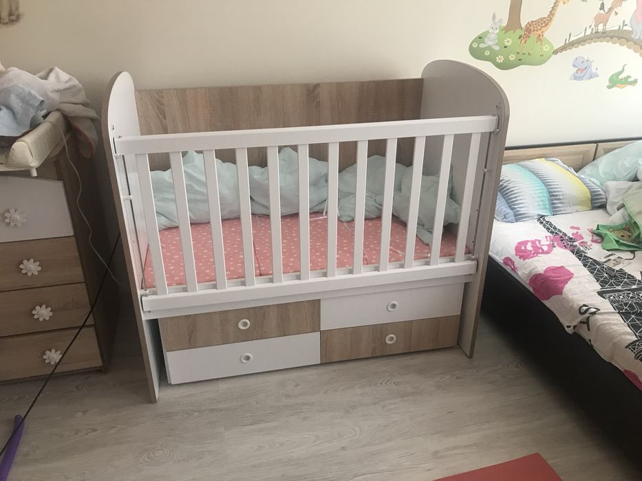 Детско легло Диана с 4 чекмеджета