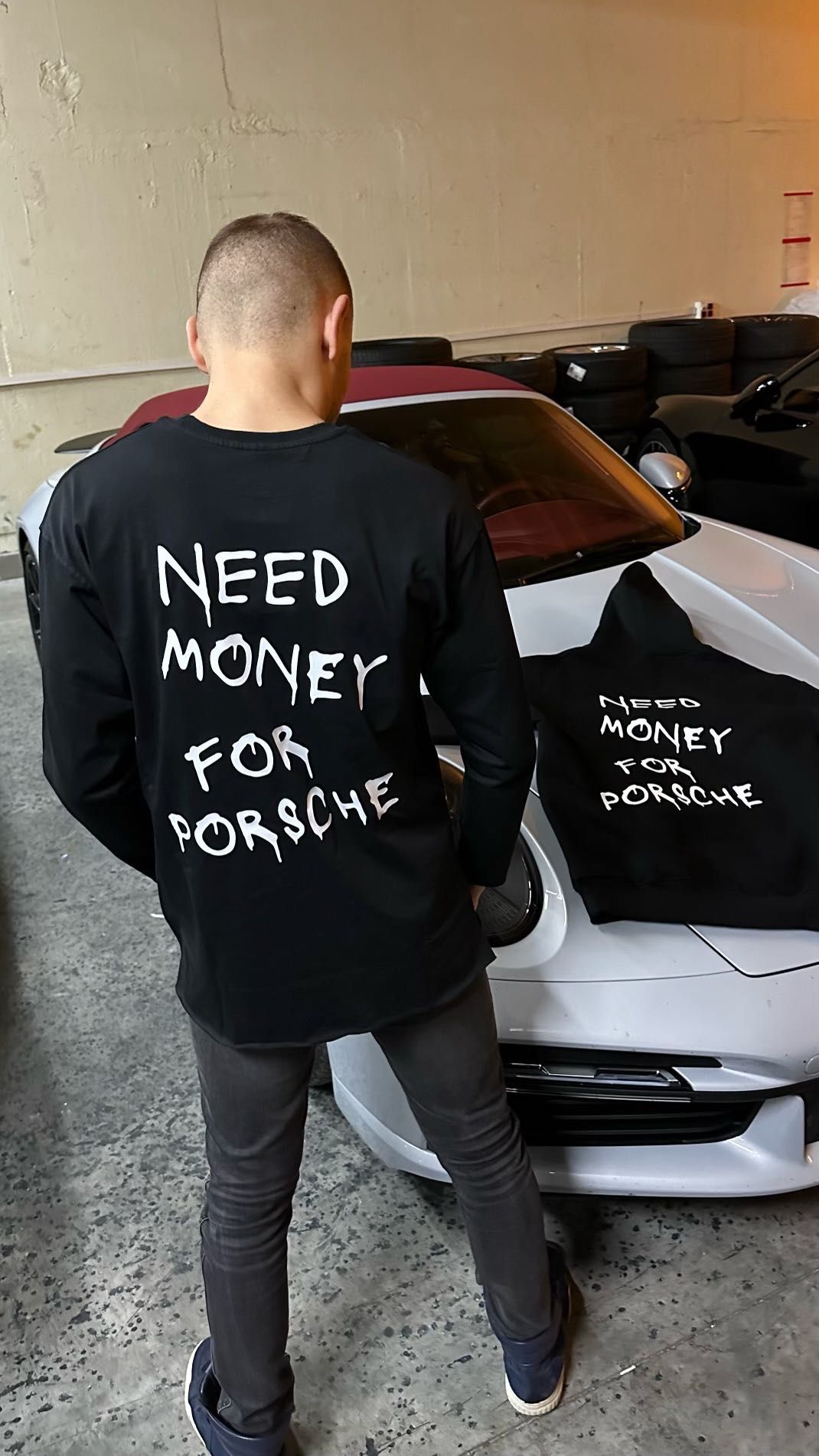 Блуза "Need Money for Porsche"