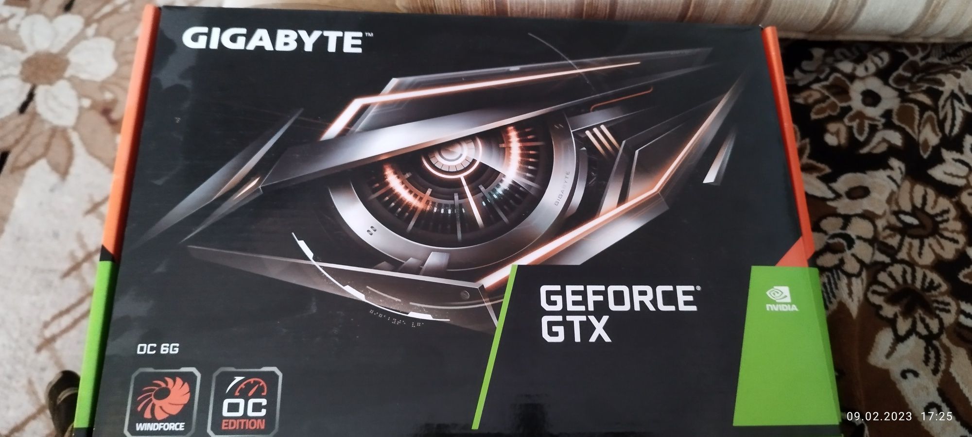 Видео карта 1660ti от GIGABYTE